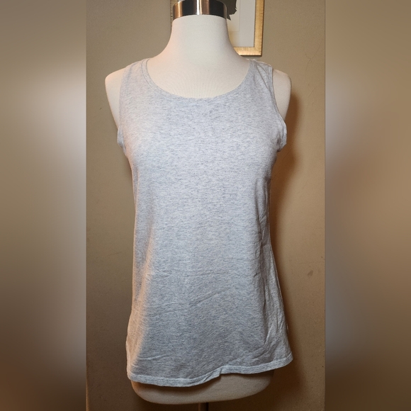 J. Jill Women's Light Gray Tank Top Size Small Pima Cotton - Picture 1 of 5